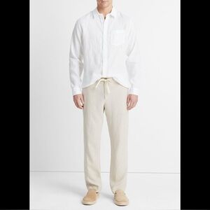 Vince NWT Men’s Lightweight Hemp Pant | Classic Fit | Owen style, size L